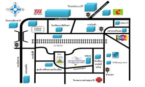 Map to our fundation