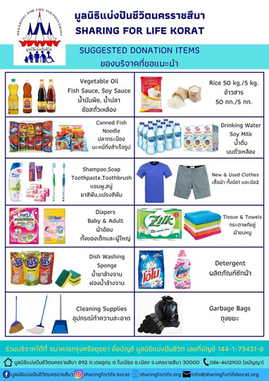 Necessary items